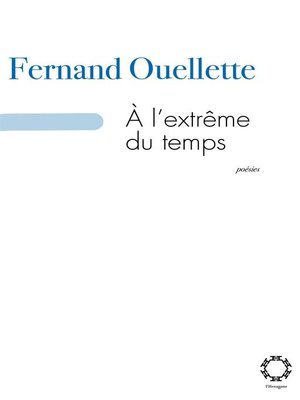 cover image of À l'extrême du temps